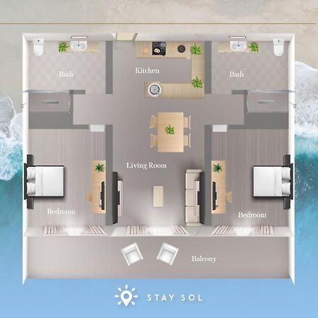 Apartment With Bay View Balcony - Pool - Up To 6 - Gym Hollywood Zewnętrze zdjęcie